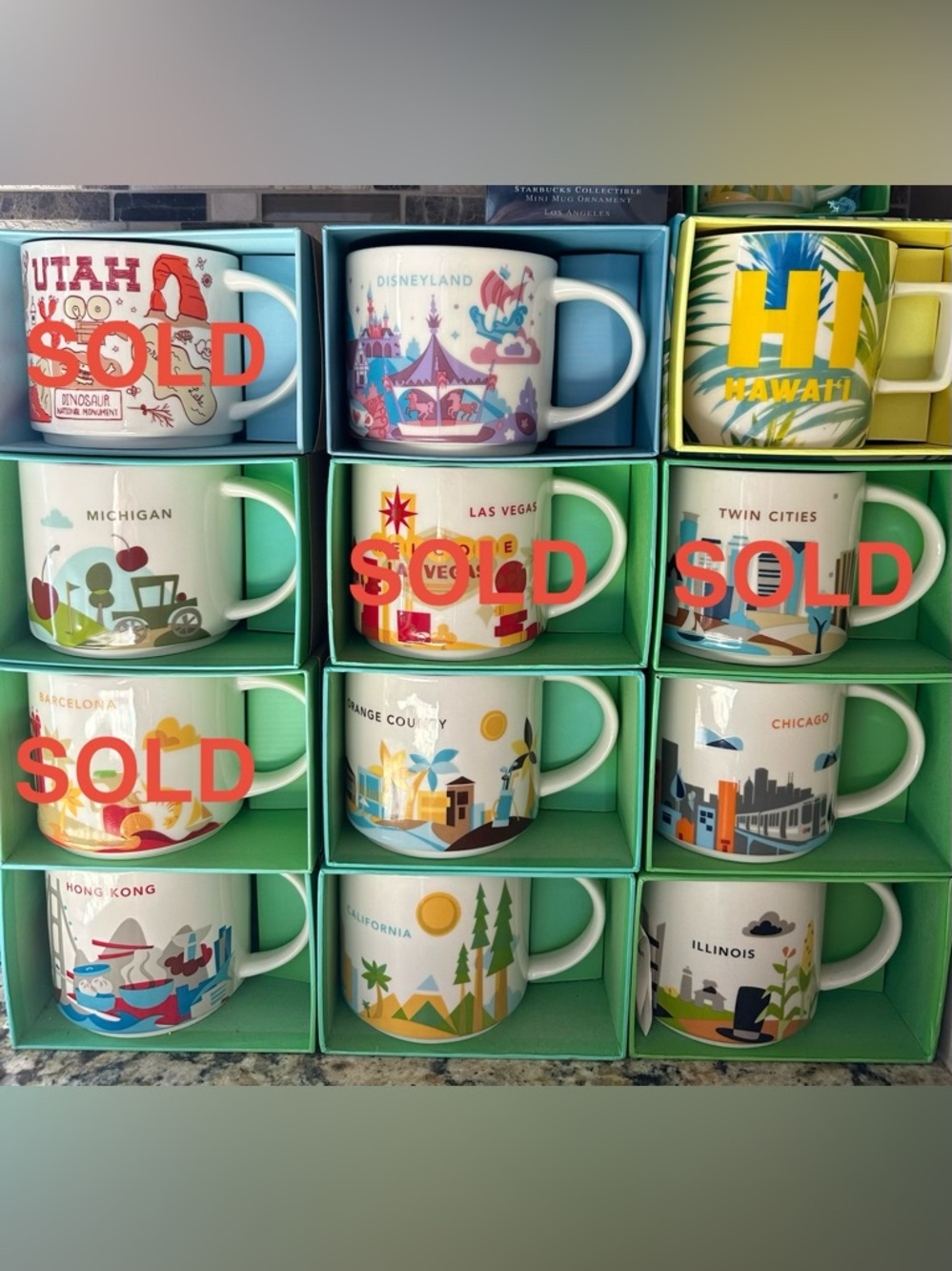 Starbucks ‘You Are Here’ Coffee Mug - NIB!